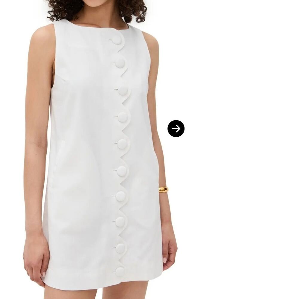 Few Moda Kourt Dress Size Medium White New